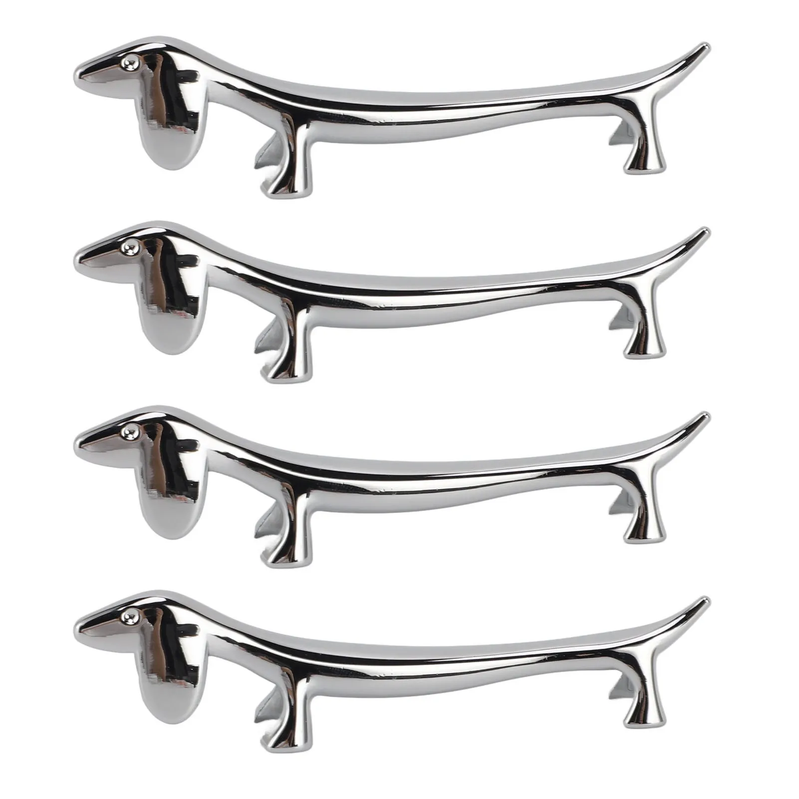 

Подставки для столовых приборов TOPINCN серебристые