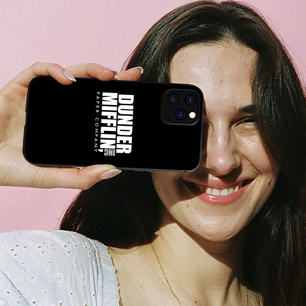 for iphone 13 the office dunder mifflin phone case for iphone 11 12 13 pro xs max pro mini 8 7 6 6s plus x 2020 xr phone covers free global shipping