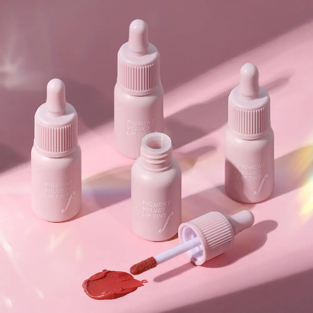 Небольшая бутылка глазури для губ дешевая жидкая помада макияж цвет стойкий