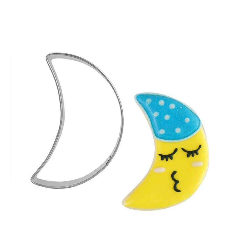 

Инструменты для выпечки в форме полумесяца, резак для печенья, печенья, кондитерские изделия, украшение для торта, выпечка, помадка, «сделай ...