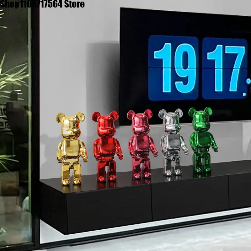 Высококачественный медведь 26 см полимерный граффити искусственный брикет