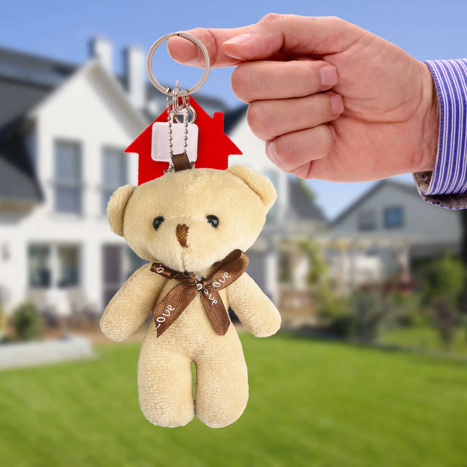 12 см милый плюшевый мишка тедди плюшевые игрушки мини-мишка кукла сумка для