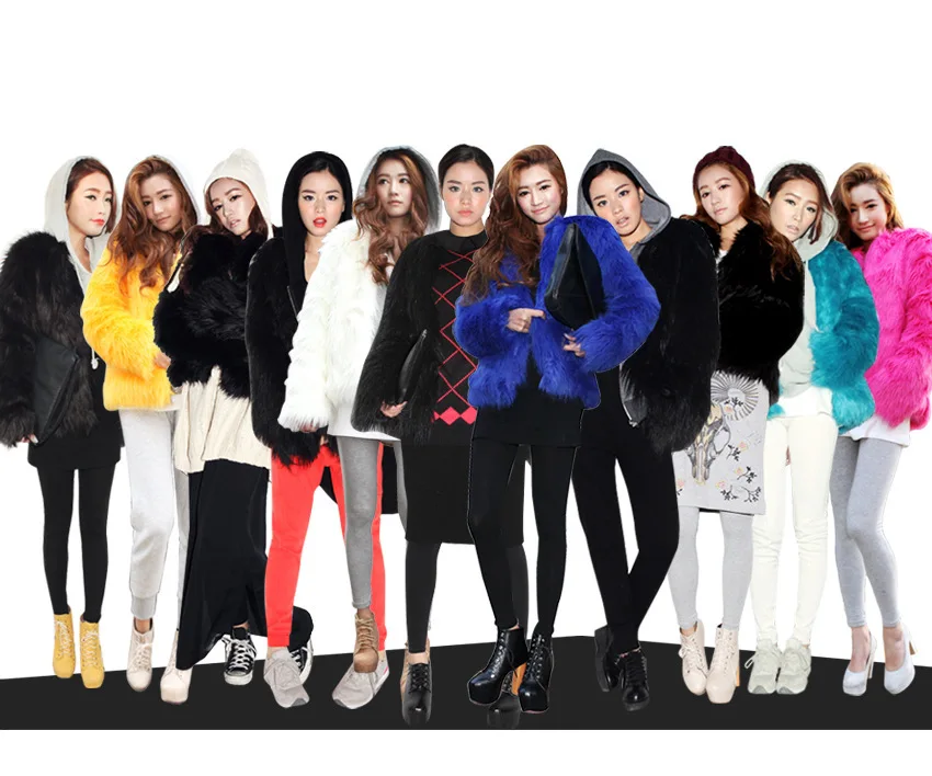 Women's Fur Jacket Autumn and Winter Faux Fur Coat Fur Imitation Fox Fur Coat for Women Faux Fur Coat