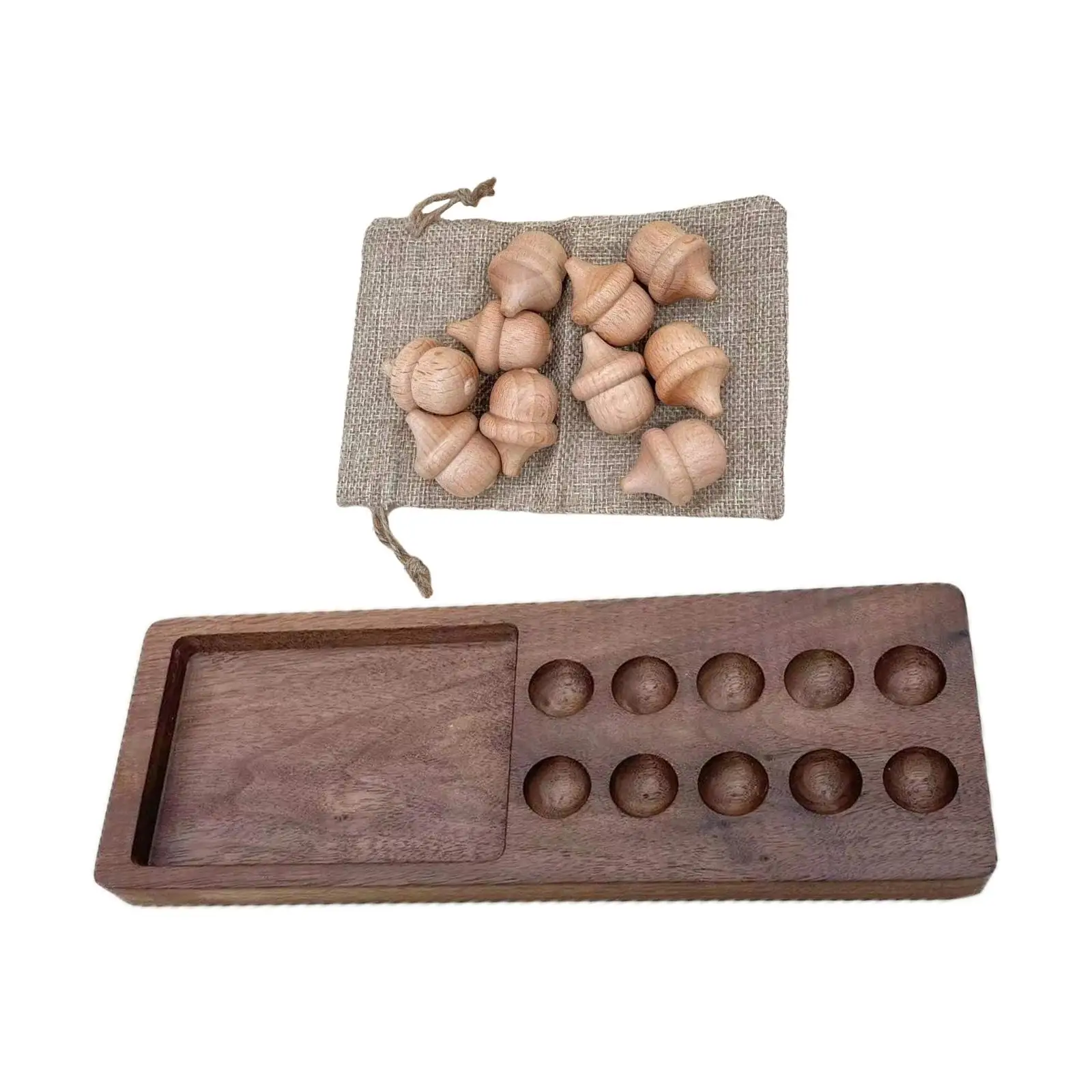 

Acorns Counting & Sorting Toys for Child Storage Bag