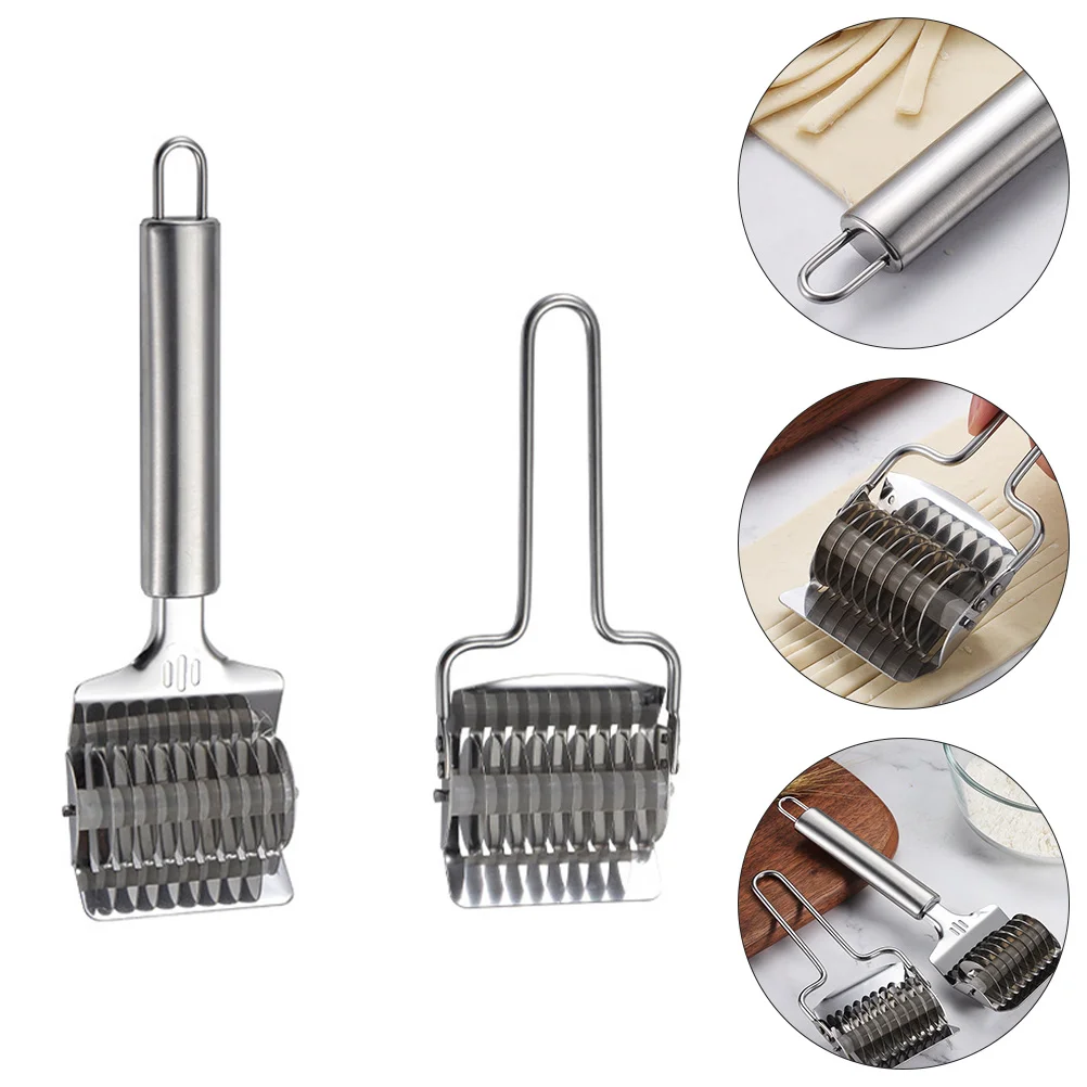 

3 Pcs Wear-resistant Dough Scrapers Rust-proof Pie Cutters Durable Pizza Cutters