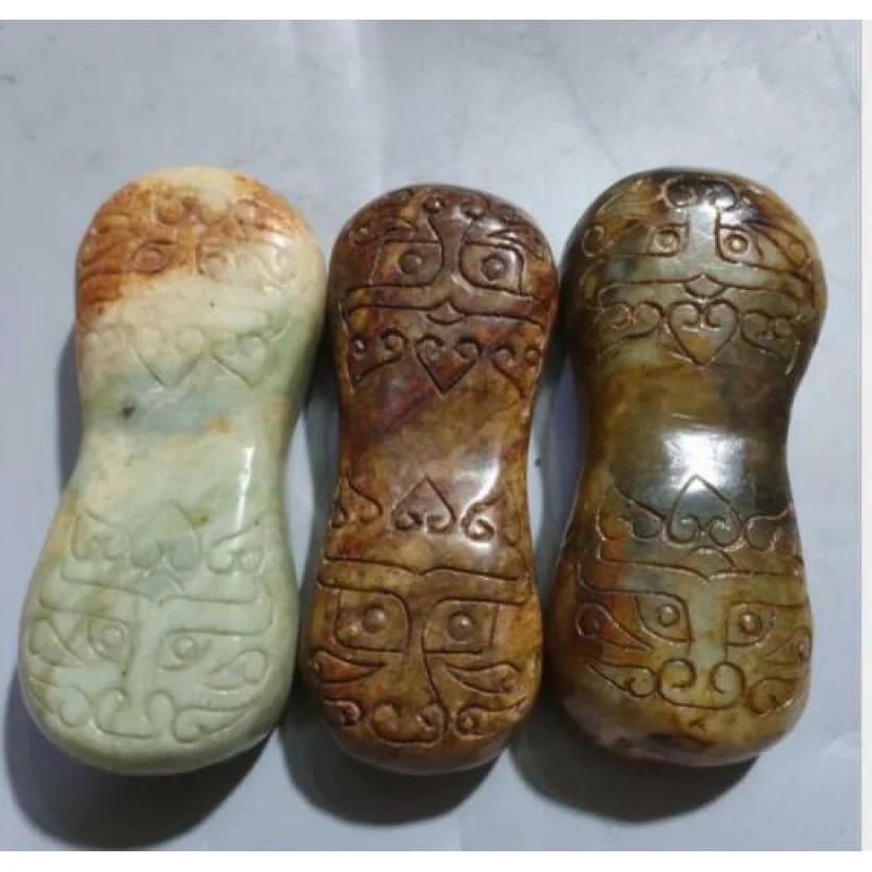 

Antique Handicrafts Traditional Chinese Medicine Pulse Jade Pillow Ornaments