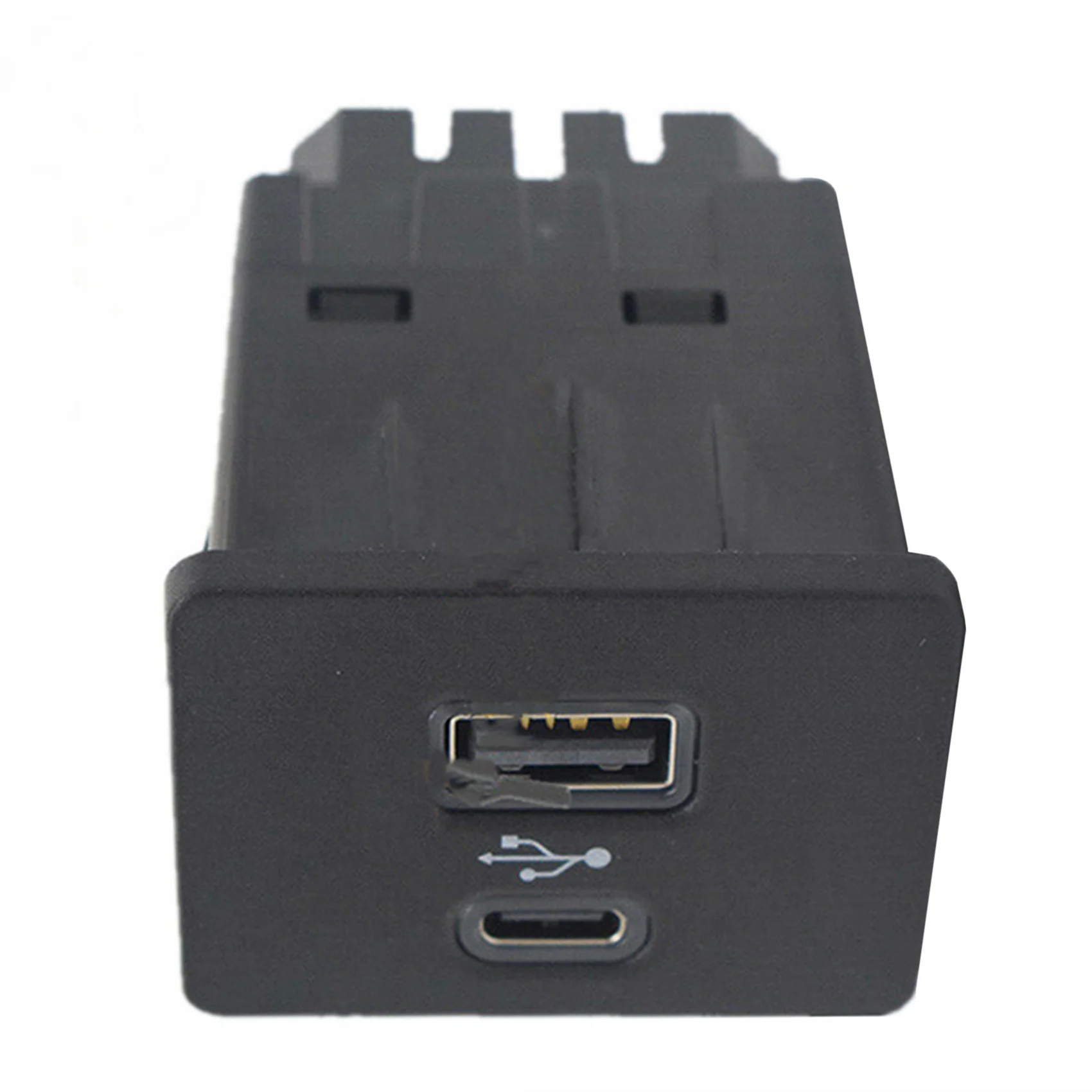 

SYNC 3 Type-C+USB Dual Media HUB Box Module Storage Box USB Charging Port LB5T-14F014-CB for Ford Focus Lincoln