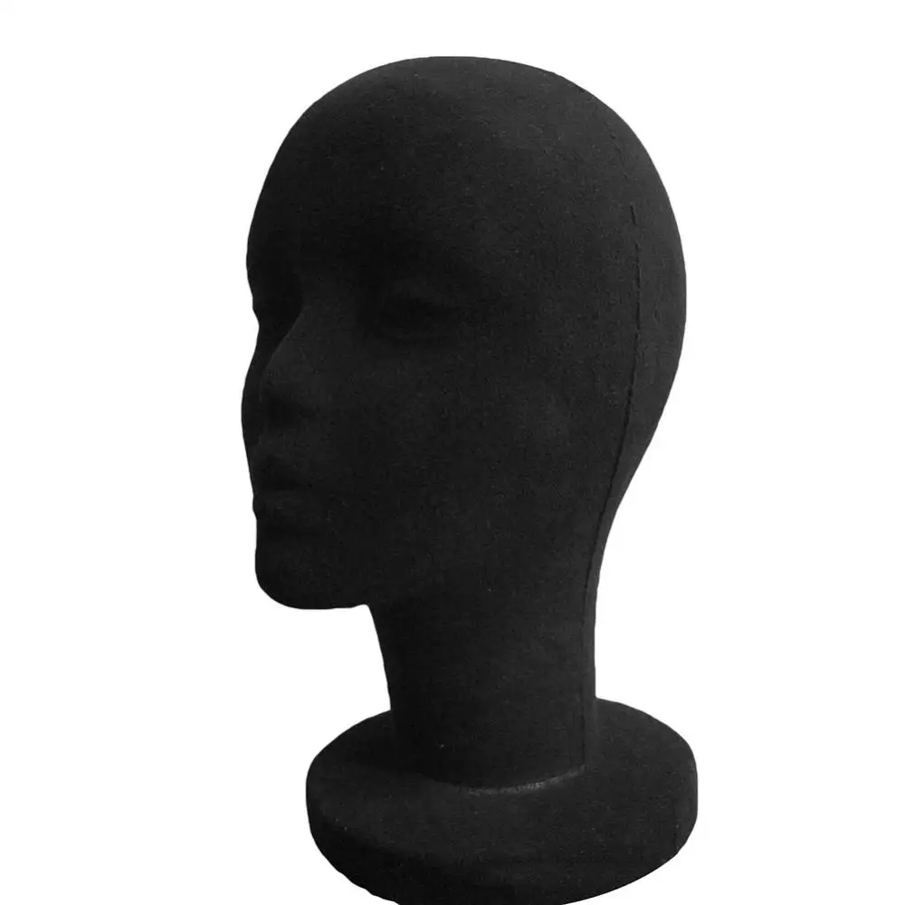 

Foam Female Mannequin Head Manikin Headset Model Wig Hair Display Stand