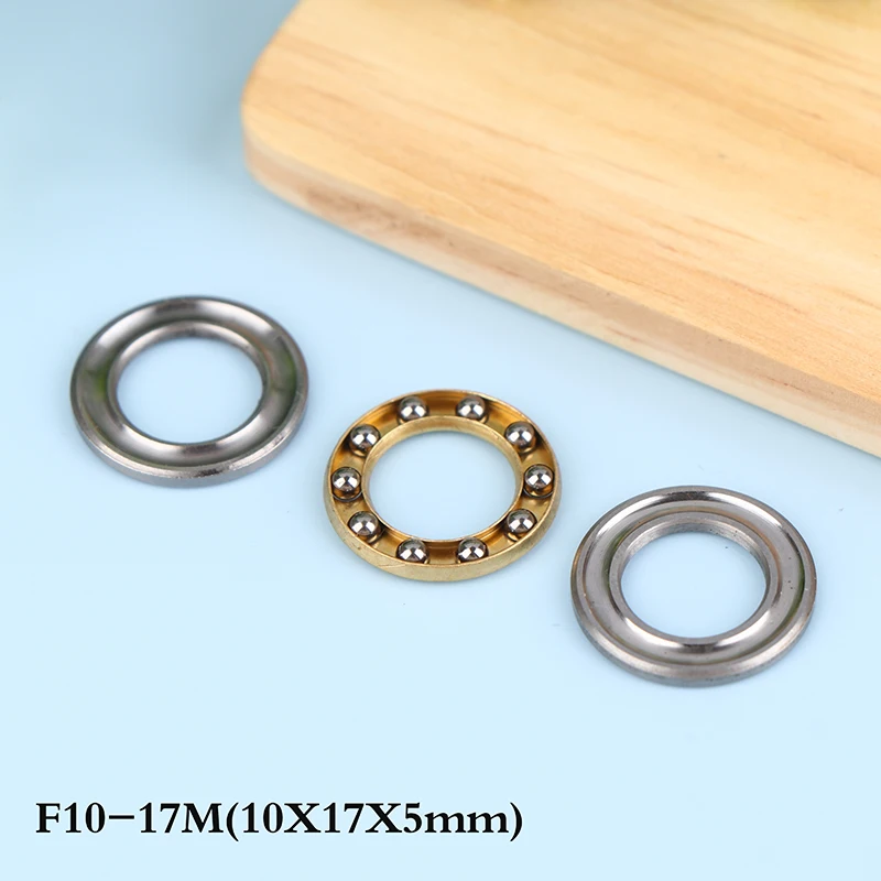 

1Pc 10x17x5mm Miniature Thrust Ball Bearings F10-17 M Bearing F10-17M Bearings Fitness Equipment Bearings Plane Bearings