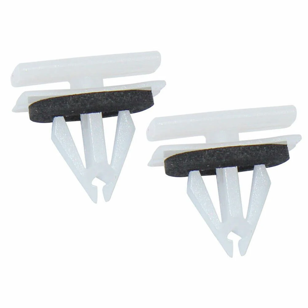 

Clips Retainers Moulding Clip 100Pc Rocker Panel Moulding Clips Retainers W/ Sealer Fit For Ford W715201-S300 Black