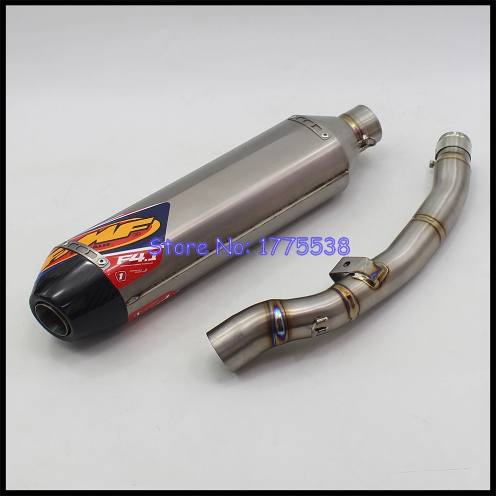 Титановый сплав для Yamaha WR250X 2008-2011 выхлопная труба глушителя мотоцикла карбоновая