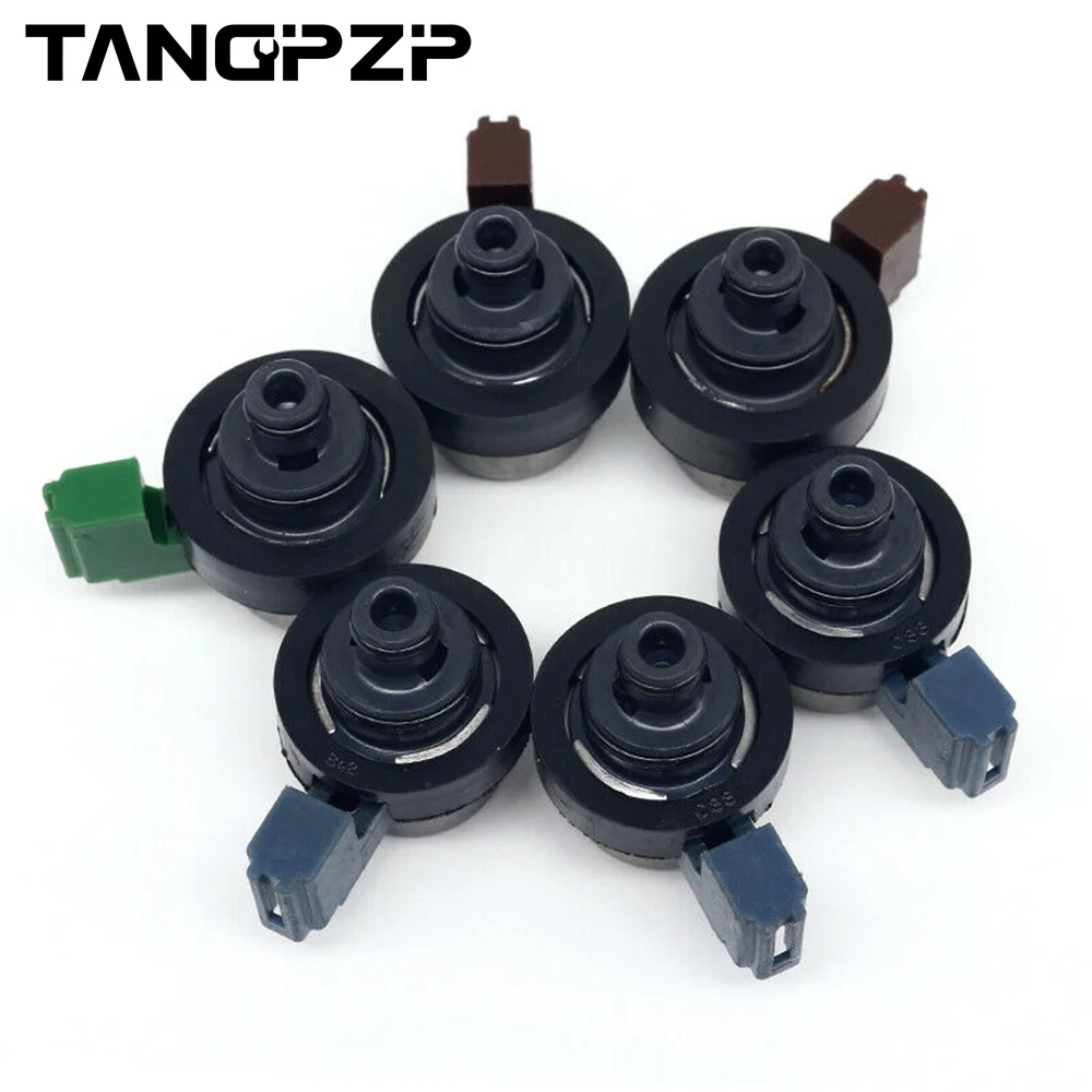 Tangpzp 6 шт. 4eat 31939-aa191 31939aa130 31939aa160 Комплект электромагнитного клапана коробки