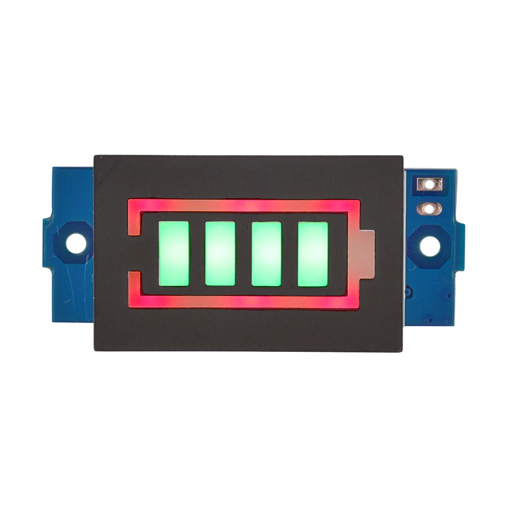 

1-5 Strings of 12V Universal Green Display Electric Vehicle Battery Power Indicator Battery Capacity Indicator Module