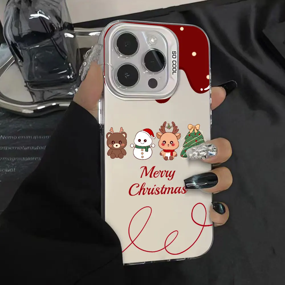 Рождественский чехол для Realme 12 Pro Plus 12X 11 8 7i Lite Note 50 Narzo 50i Prime 20 30A 70 N53 N55 N63 IMD Cover