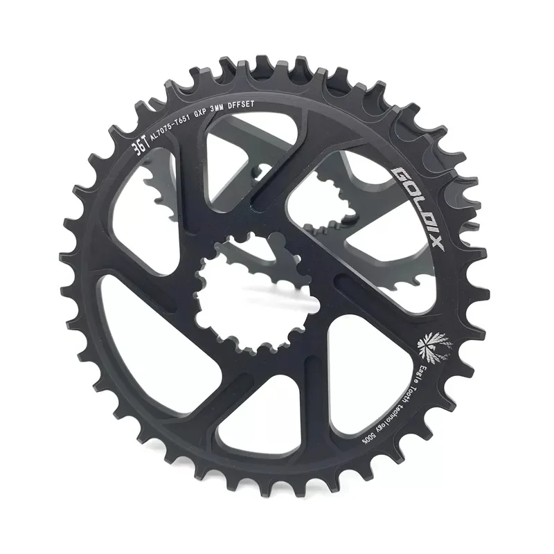 GOLDIX GXP велосипедная цепь MTB широкие узкие зубья 30-38T Корона кривошипной системы