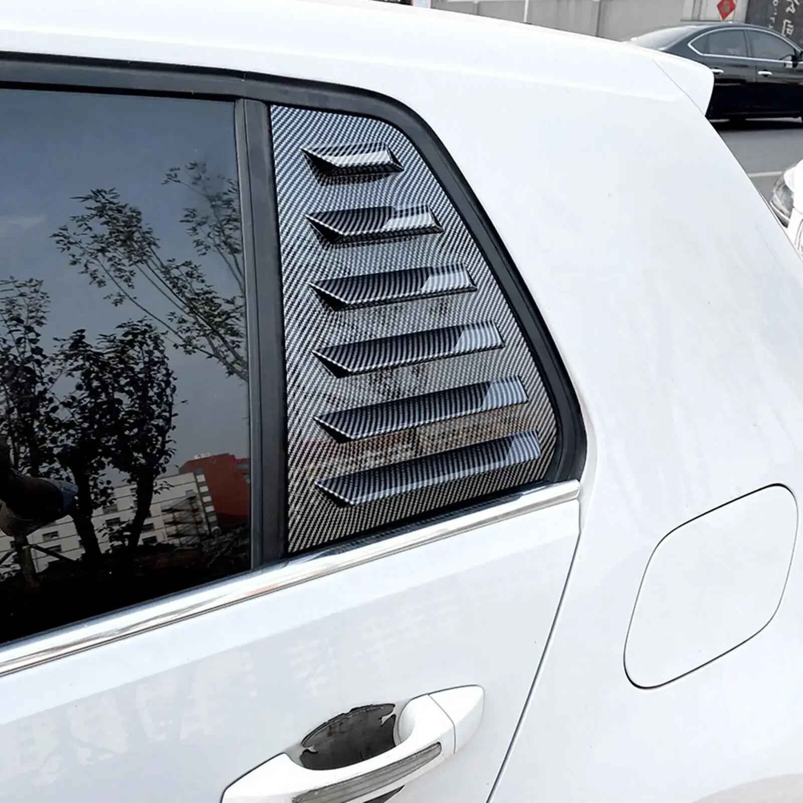 Для VW Golf MK7 MK7.5 2013-2019 заднее стекло жалюзи крышка боковое вентиляционное отверстие отделка лобовое стекло декоративная крышка автомобильные аксессуары (art.: 3920cd2e87dfc) - 3920cd2e87dfc