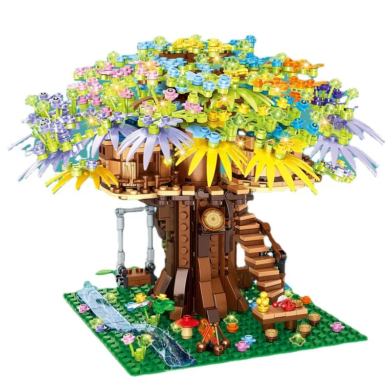 

Креативные строительные блоки City Series Forest Adventure Treehouse