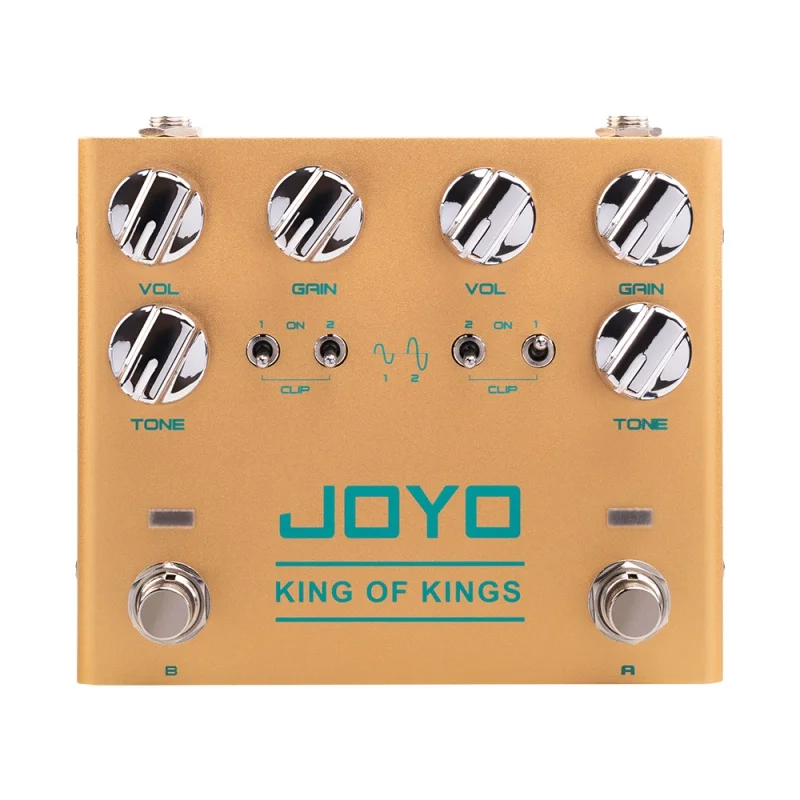 

JOYO R-20 King of Kings винтажная Педаль Overdrive Классическая педаль для электрогитары хрустящая искажающая педаль с несколькими эффектами