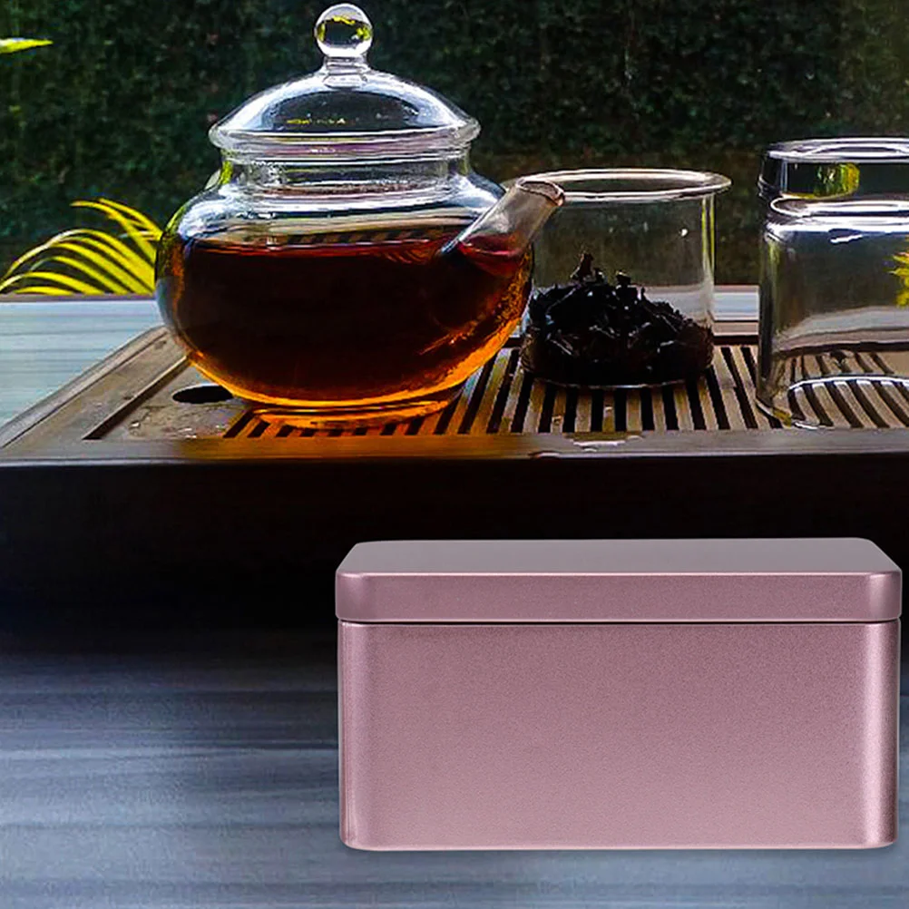 2 шт. коробка для хранения чая Lata канистра контейнер мелочей жестяной футляр