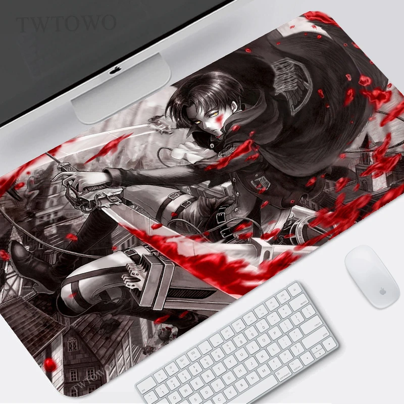 

Anime Attack on Titan Mouse Pad Gaming XL Home HD New Mousepad XXL MousePads Anti Slip Carpet Office Soft Computer Table Mat