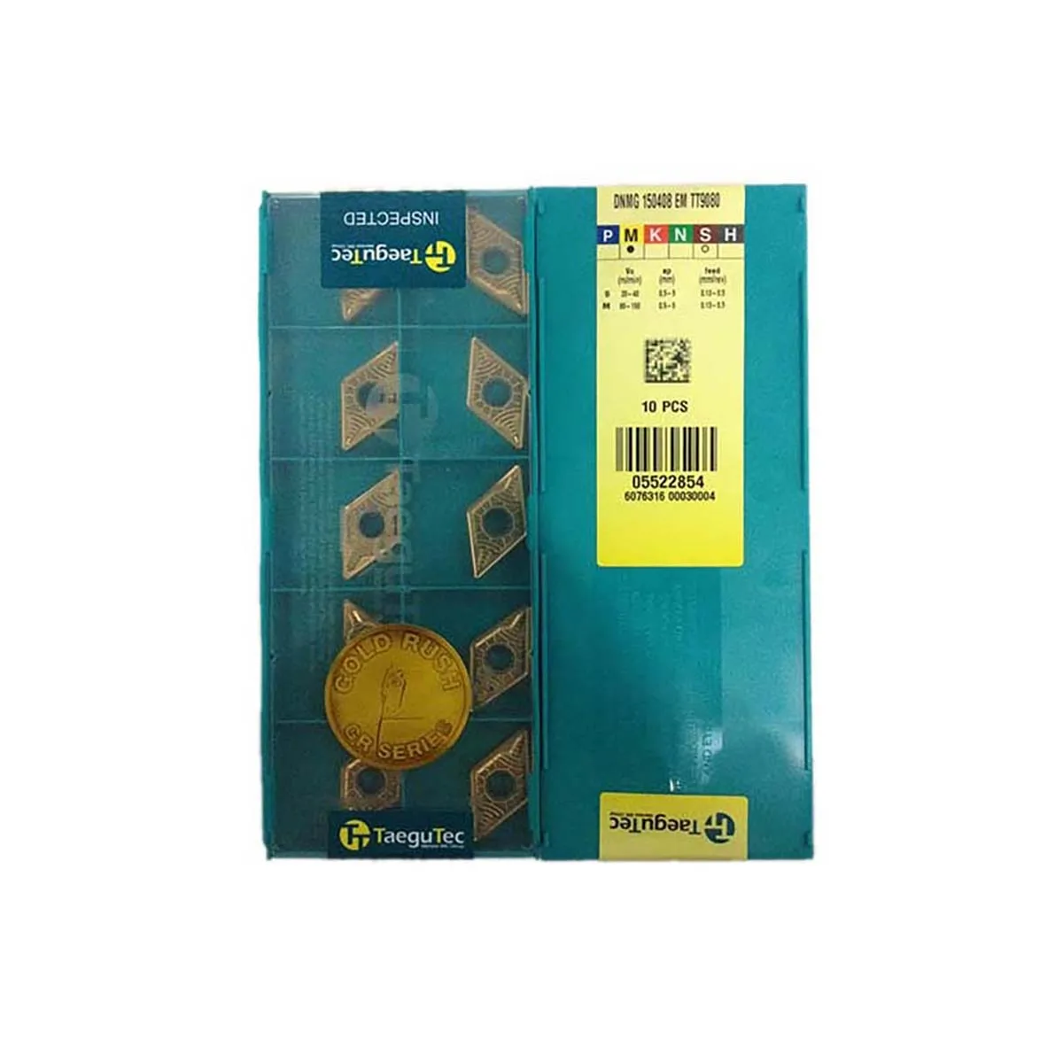 

TaeguTec 100% Original DNMG DNMG150612 DNMG150608 DNMG150604 DNMG150408 DNMG110404 TT8115 Medium Carbide Turning Inserts