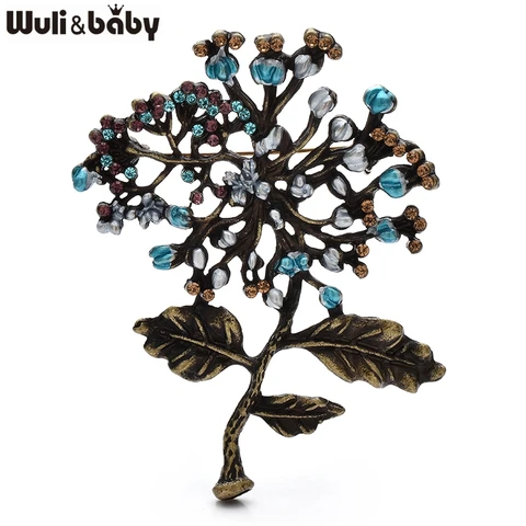 Эмалевые броши Wuli&baby