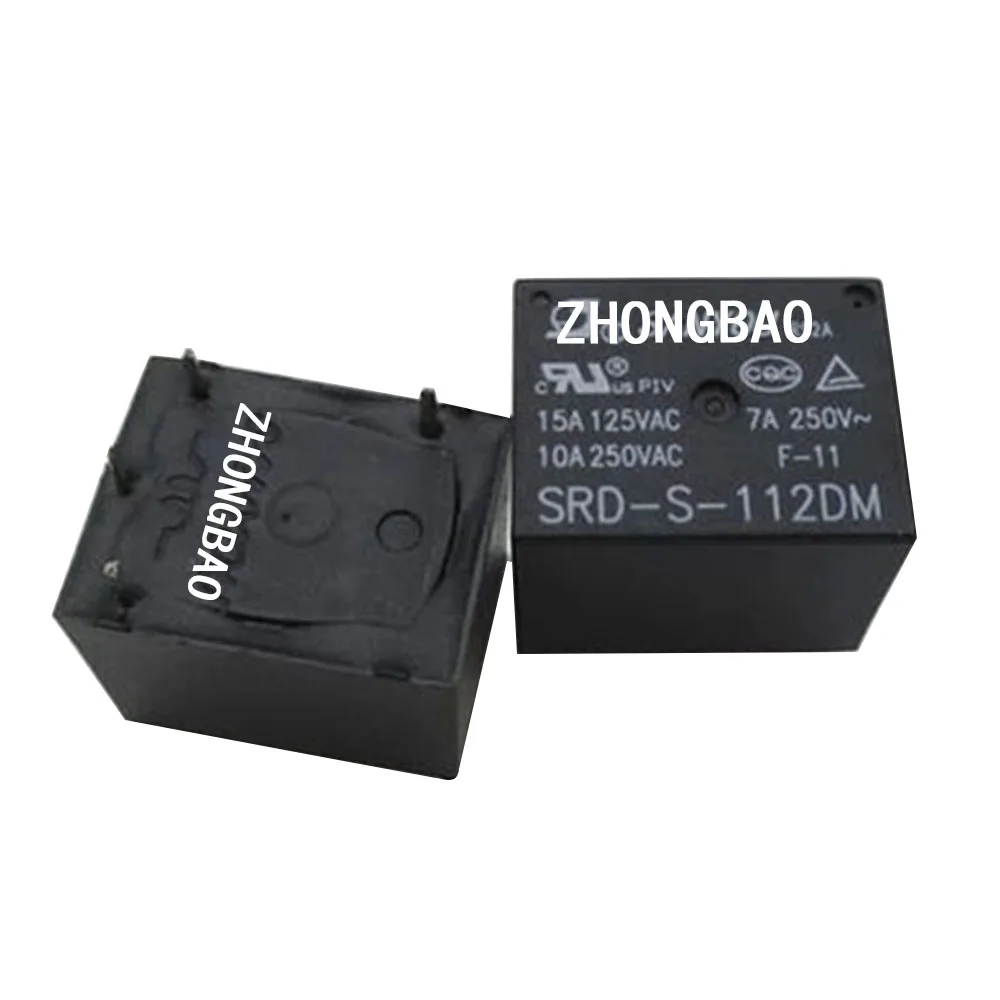

100%Original New for SANYOU Relay SRD-S-105DM SRD-S-112DM SRD-S-124DM 4-pin T73 10A 5VDC 12VDC 24VDC Power Relay