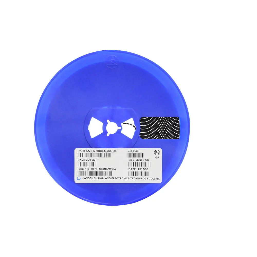 

Коммутационный диод SMT MMBD4148SE SOT - 23 печать D4 (3000)