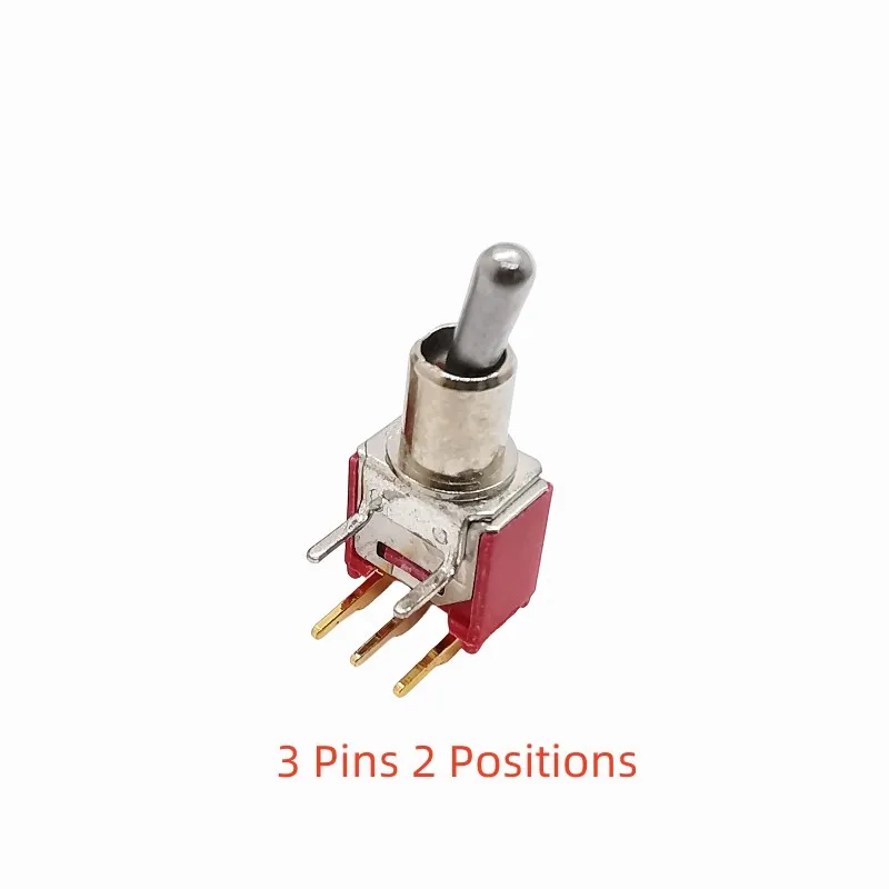 

5 шт. мини-тумблер TS-6 SPDT Horizon прямоугольный тип 3 контакта 2/3 позиции ВКЛ-ВЫКЛ-ВКЛ 1,5 А 250 В переменного тока