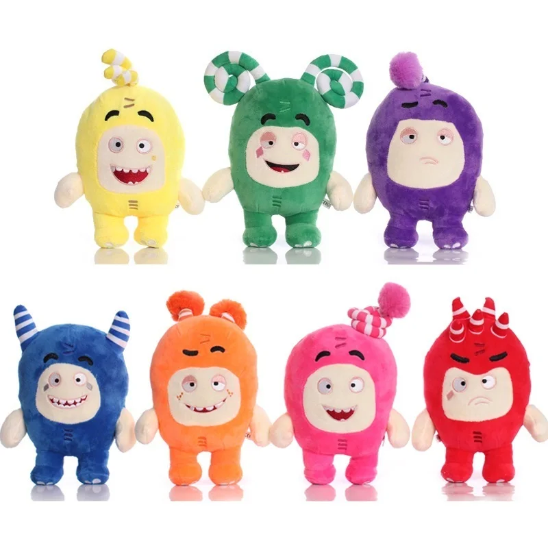 Милые плюшевые игрушки Oddbods куклы милый анимационный сокровище солдата мягкая