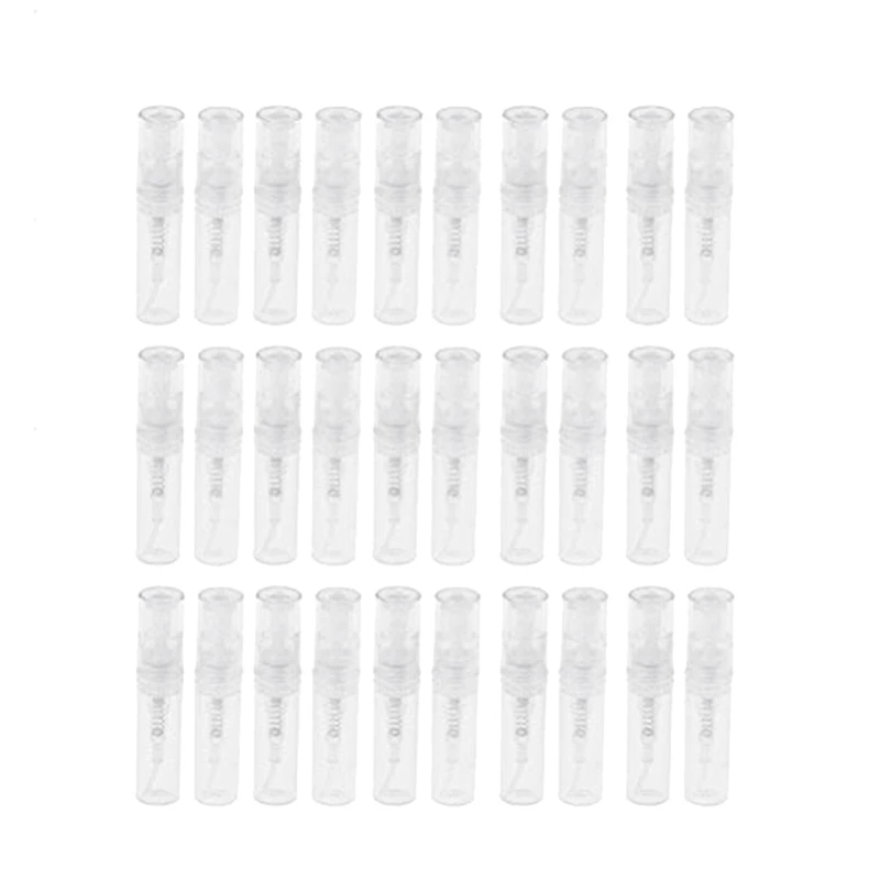 

150Pcs Clear 2Ml Atomizer Plastic Bottle Spray Disposable Perfume Empty Sample Bottle For Travel Party