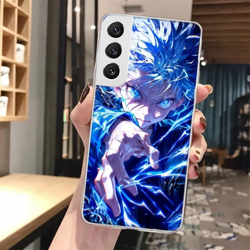 Huner X-Hunters Killua Мягкий чехол для телефона Samsung Galaxy S24 S25 S23 S22 Ultra S21 Plus S20 FE S10 + S10E S25Ultra