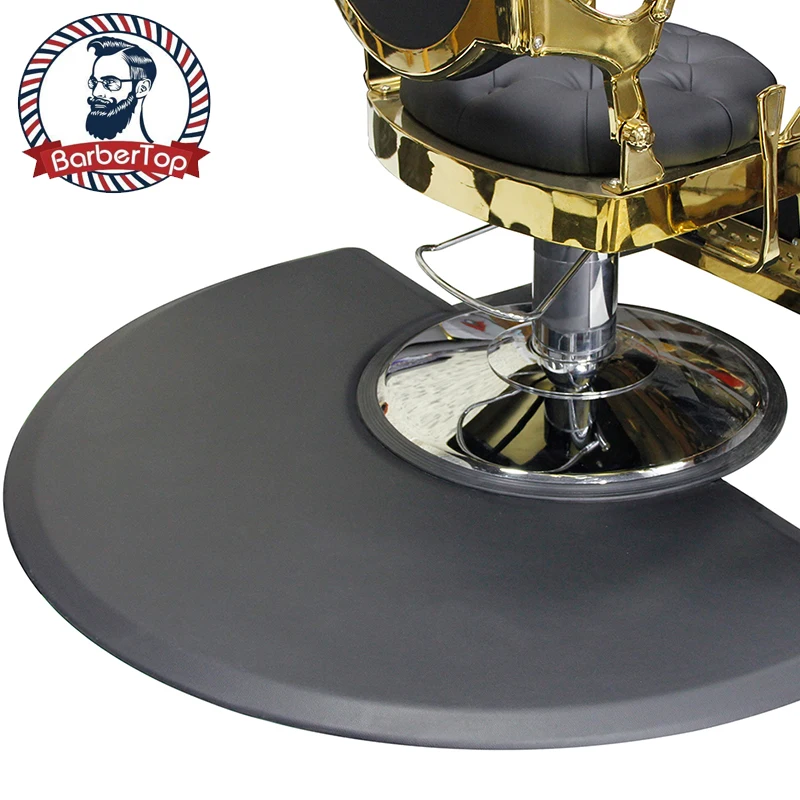 NEW Barber PVC Chair Mat Anti Slip Hard Wood Floor Carpet Protect Babershop OfficeNon-Slip Rubber Pad