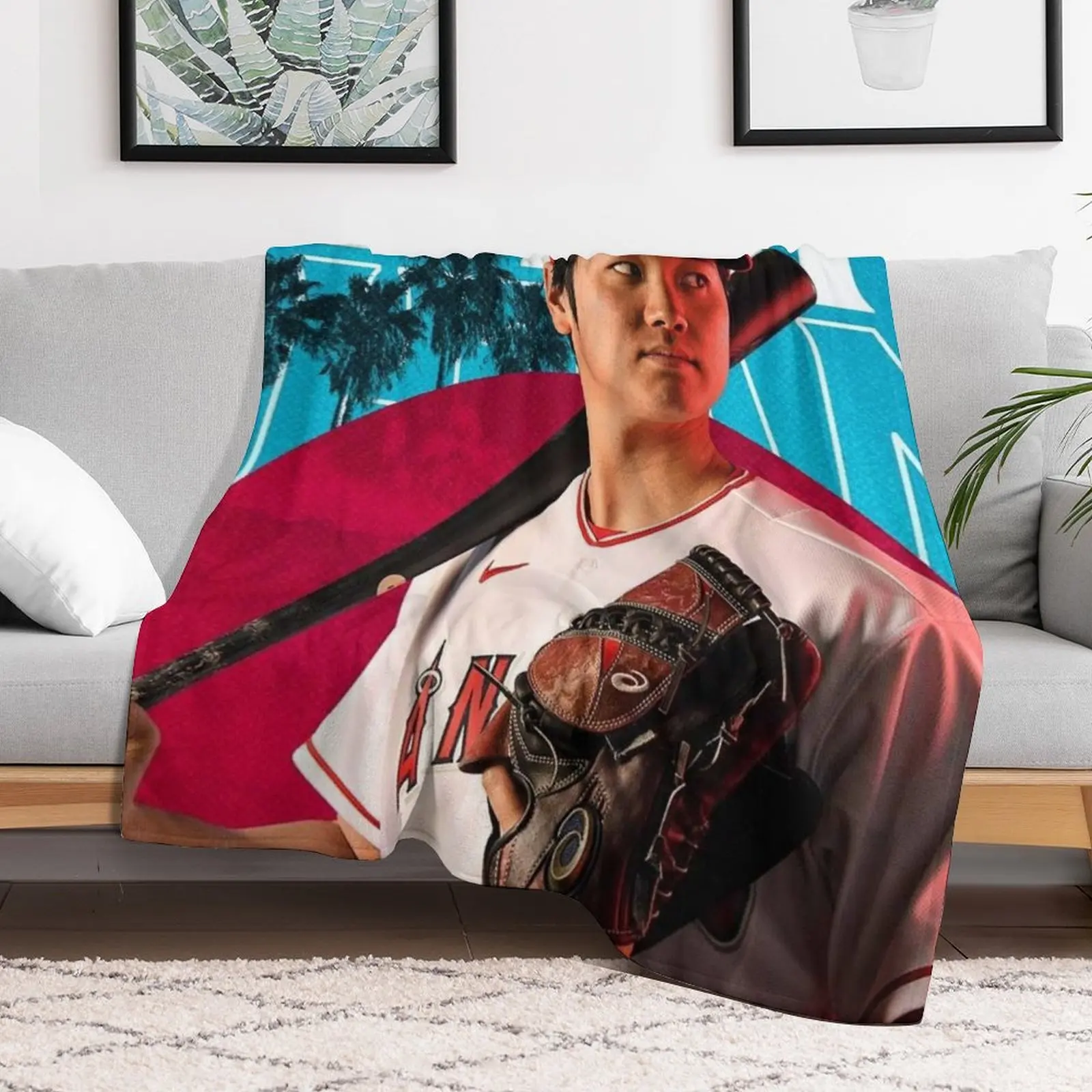Одеяло Shohei Ohtani Moving Beautifuls забавный подарок одеяла