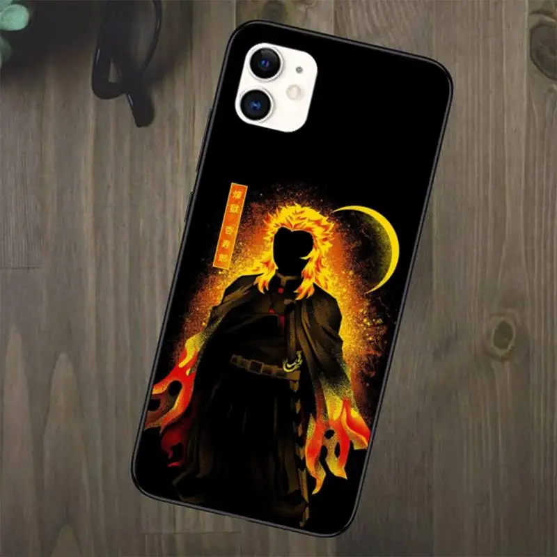 Чехол для телефона с аниме рассекающим демонов iphone 12 13 Mini SE 2020 5 5S 6 6S Plus 7 8 X XR XS 11 Pro