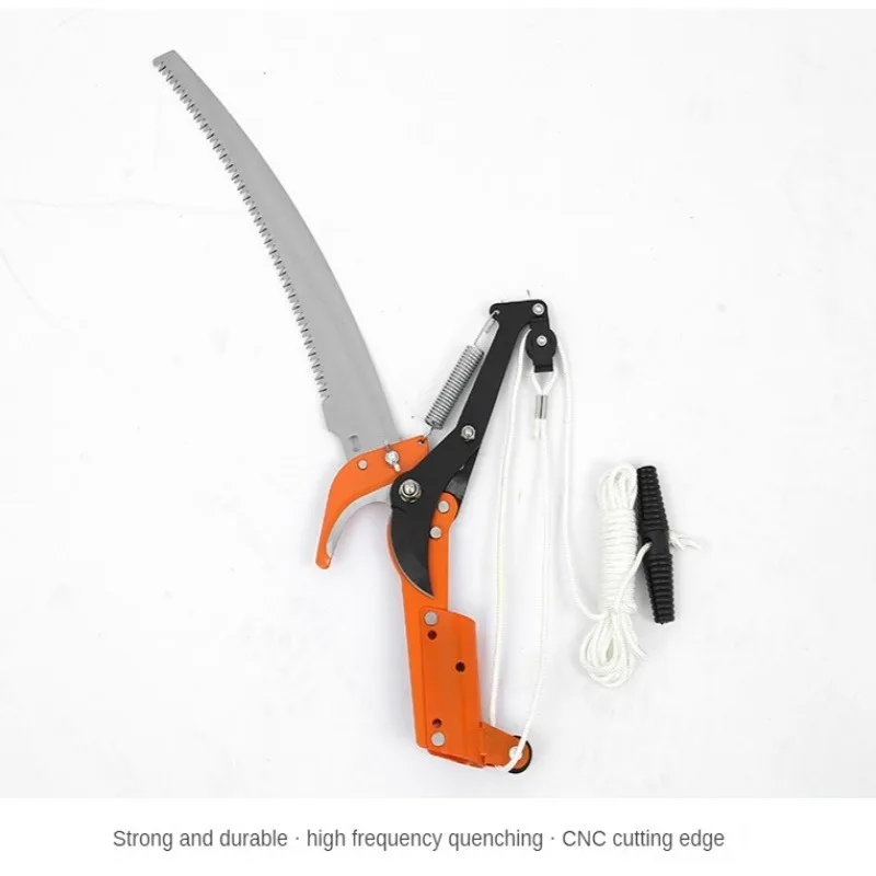 Садовый двойной шкив пила высокой ветки воздушная грубая для ветвей садовый