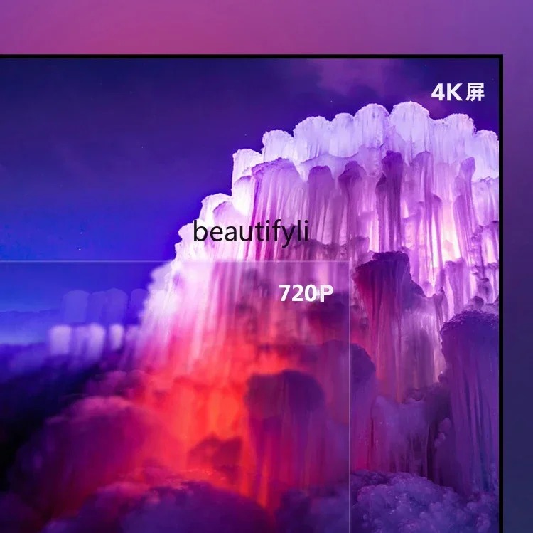 Телевизор 100 дюйма 120 большой экран Голосовая интеллектуальная сеть ЖК-дисплей