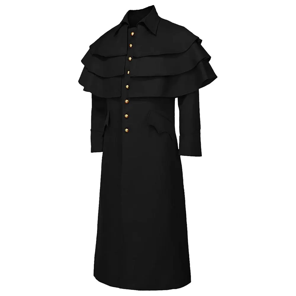 Платье священника средневековой эпохи Возрождения винтажные халаты для