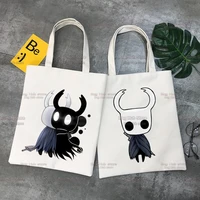 hollow knight grocery shopper bag tote bag reusable shopping bag