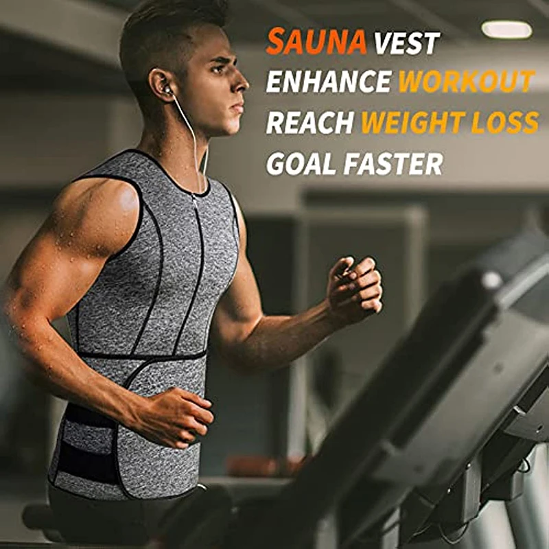 Тренировочный корсет для талии мужчин Утягивающая майка похудения