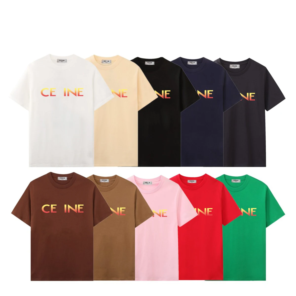 

2023 Classic Tide Brand High Quality Summer Fashion Trend Oversized Loose T-shirt Casual Fashion T-shirt Sports Short Sleeve