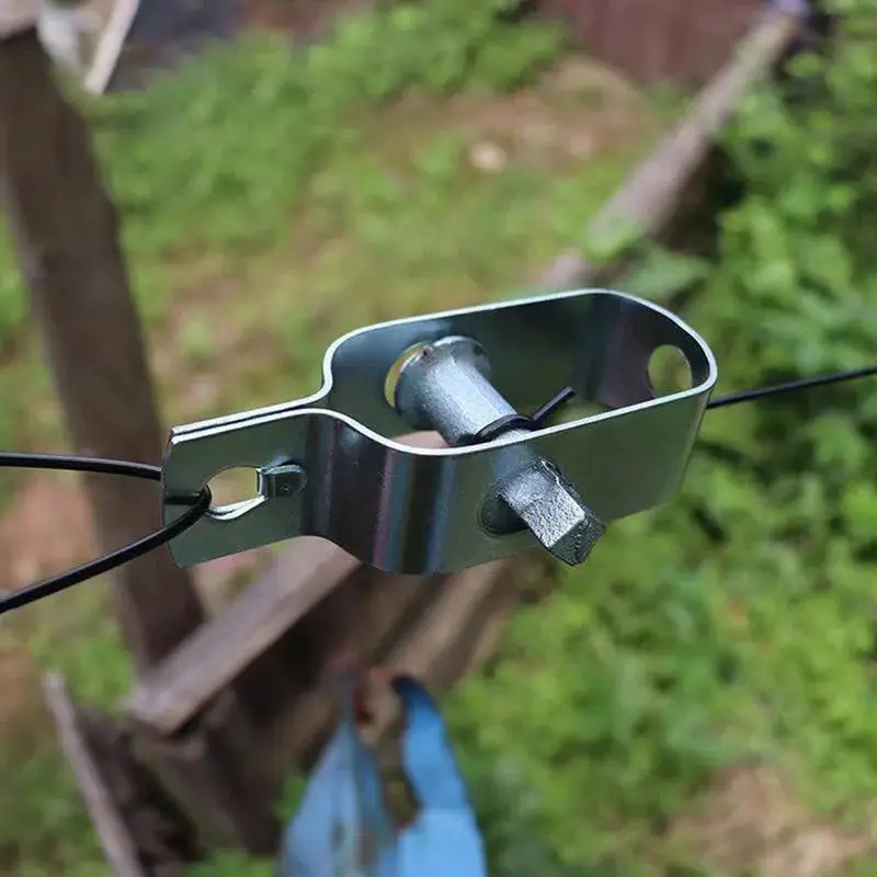 

Wire Rope Tightener 5pcs Heavy Duty Metal Wire Tensioner Tool Carbon Steel Green Tightener Creative Steel Tool For Cable Chain