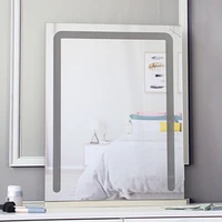 flexible makeup mirror rectangle led light dressing table mirror free shipping big nordic espejos decorativos room decoration