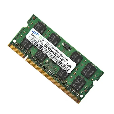 Двухканальный Φ 2 GB 2Rx8 SDRAM RAM NO ECC 200Pin 1,8 V SODIMM Ram 2 GB модуль памяти для ноутбука/ноутбука