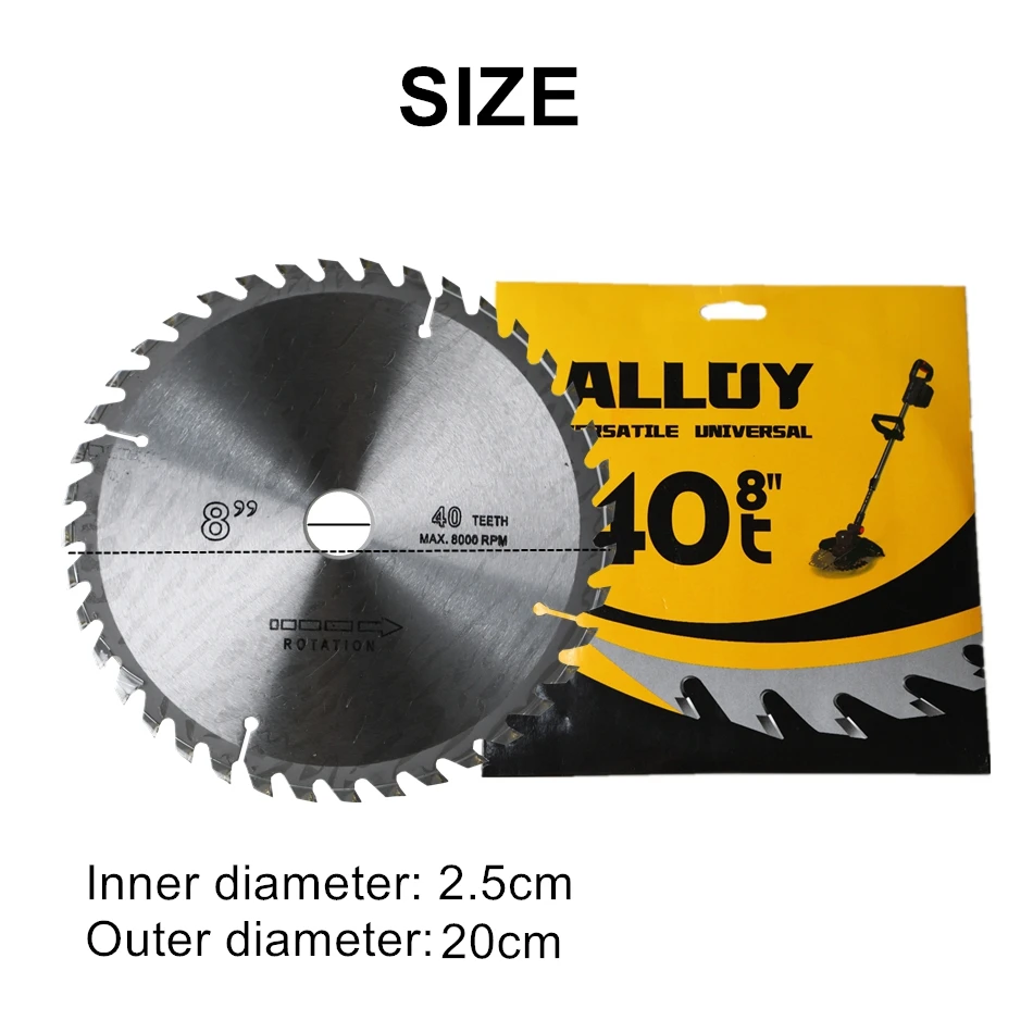 

Циркулярный диск для газонокосилки Kakyoin 8 дюймов