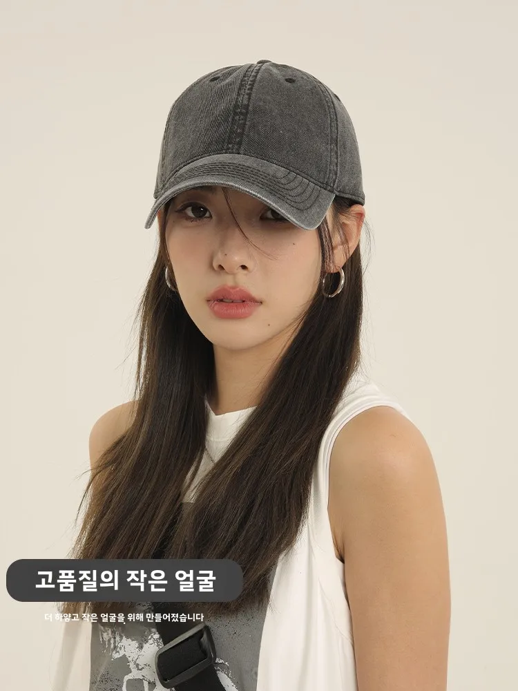 Бейсболка женская новинка 2024 американская винтажная с большой окружностью