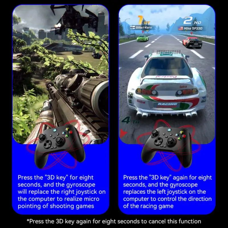 

With 600mah Rechargeable Battery bluetooth-compatible Gamepad Bt5.0 Controller For Tablet Pc Smart Tv Box Game Joysticks