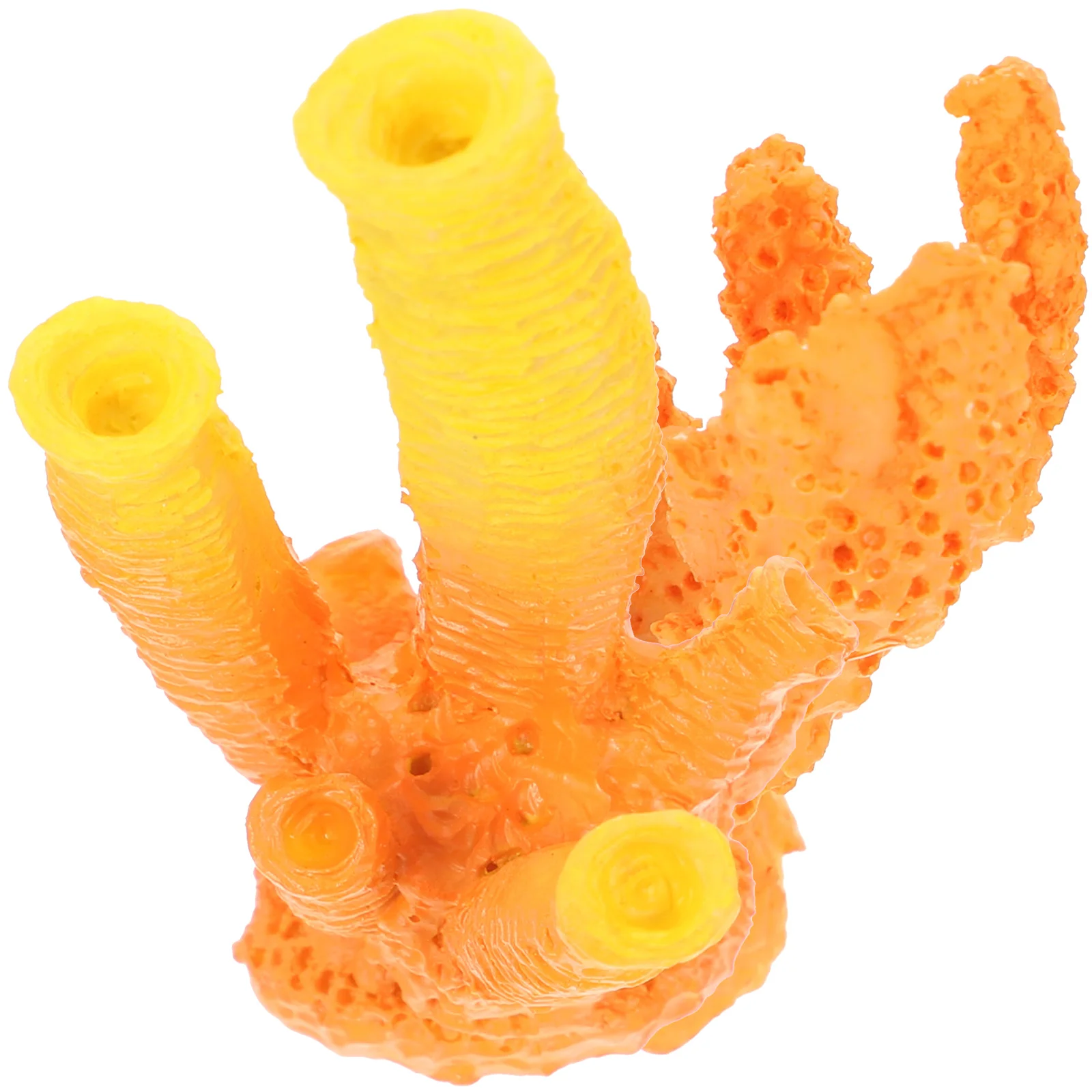 

Coral Aquariumtankdecor Decorations Reef Ornament Sculpture Artificial Fake Figurine Aquatic Ornaments Resin Floating Mountain
