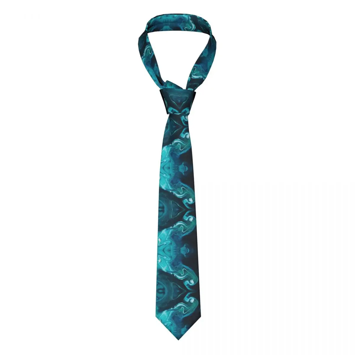 

Abstract Marble Neckties Unisex Polyester 8 cm Polish Paint Neck Ties for Mens Wide Daily Wear Gravatas Wedding Accessorie Party