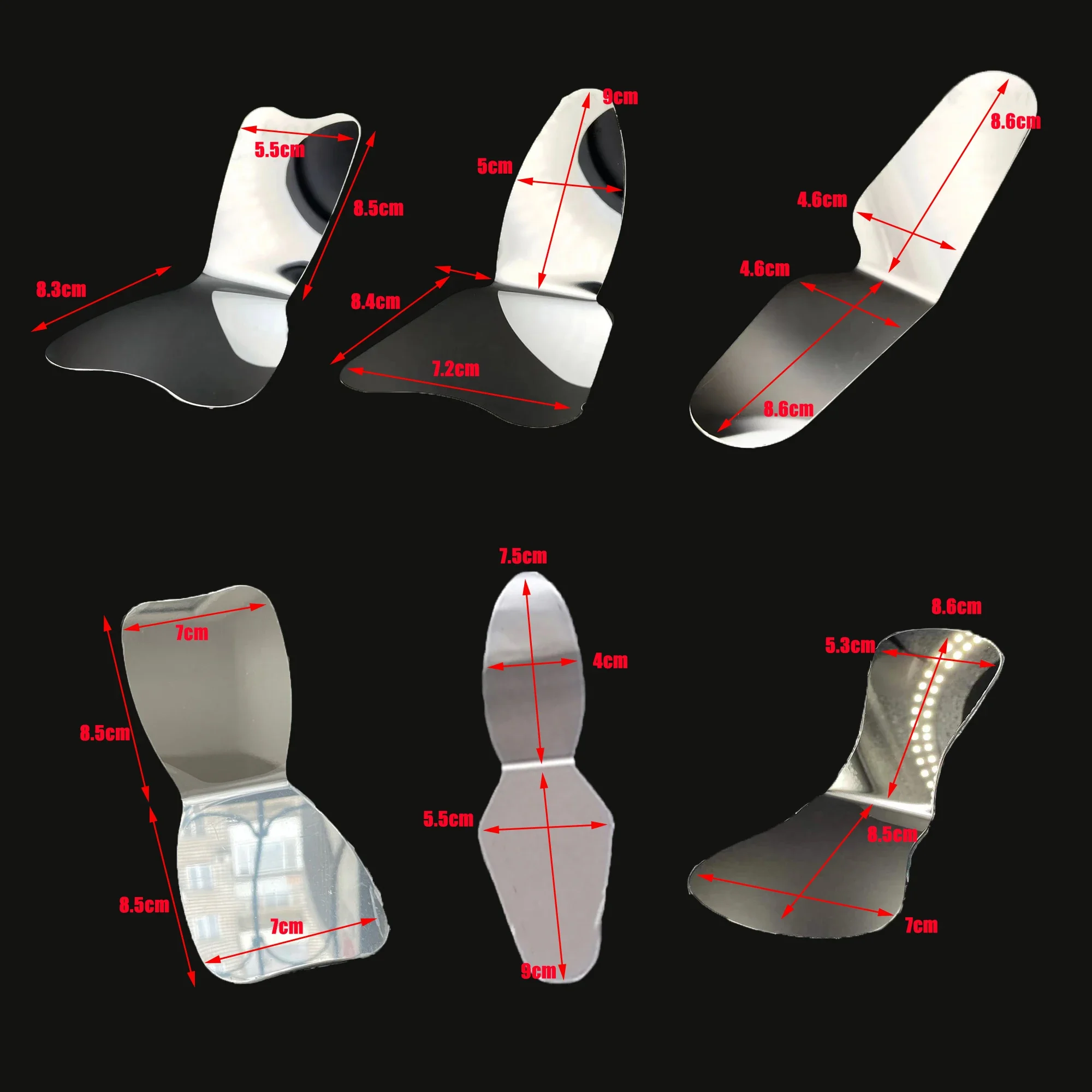 Профессиональные ортодонтические зеркала-отражатели для ухода за полостью рта